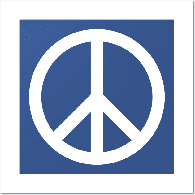 peace logo Wall Art by Red Zebra